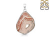 Rhodochrosite Slice Pendant-SP RDC-1-214
