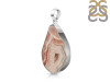 Rhodochrosite Slice Pendant-SP RDC-1-214