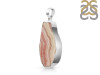 Rhodochrosite Slice Pendant-SP RDC-1-215