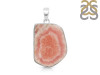 Rhodochrosite Slice Pendant-SP RDC-1-216