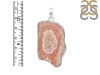 Rhodochrosite Slice Pendant-SP RDC-1-223