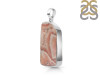 Rhodochrosite Slice Pendant-SP RDC-1-226