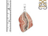 Rhodochrosite Slice Pendant-SP RDC-1-227