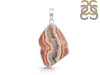 Rhodochrosite Slice Pendant-SP RDC-1-227