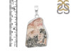 Rhodochrosite Slice Pendant-SP RDC-1-228