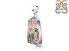 Rhodochrosite Slice Pendant-SP RDC-1-228