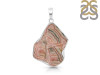 Rhodochrosite Slice Pendant-SP RDC-1-229