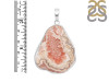 Rhodochrosite Slice Pendant-SP RDC-1-231