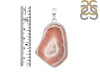 Rhodochrosite Slice Pendant-SP RDC-1-233