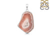 Rhodochrosite Slice Pendant-SP RDC-1-233
