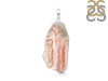 Rhodochrosite Slice Pendant-SP RDC-1-234