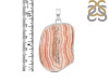 Rhodochrosite Slice Pendant-SP RDC-1-235