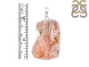 Rhodochrosite Slice Pendant-SP RDC-1-236