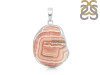 Rhodochrosite Slice Pendant-SP RDC-1-239