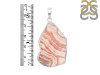 Rhodochrosite Slice Pendant-SP RDC-1-240