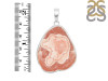Rhodochrosite Slice Pendant-SP RDC-1-241