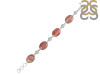 Rhodochrosite/Pearl Bracelet-BSL RDC-11-10
