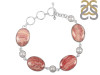 Rhodochrosite/Pearl Bracelet-BSL RDC-11-10