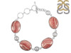 Rhodochrosite/Pearl Bracelet-BSL RDC-11-13