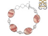 Rhodochrosite/Pearl Bracelet-BSL RDC-11-9