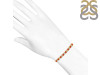 Red Onyx & White Topaz Bracelet With Adjustable Camera Lock ROX-RDB-128.