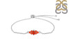 Red Onyx Bracelet With Adjustable Camera Lock ROX-RDB-142.