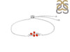 Red Onyx Bracelet With Adjustable Camera Lock ROX-RDB-148.