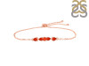 Red Onyx Bracelet With Adjustable Camera Lock ROX-RDB-150.