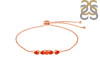 Red Onyx Bracelet With Adjustable Camera Lock ROX-RDB-150.