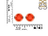 Red Onyx Stud Earring ROX-RDE-1254.