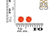 Red Onyx Stud Earring ROX-RDE-1321.