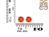 Red Onyx Stud Earring ROX-RDE-1321.