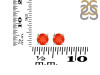 Red Onyx Stud Earring ROX-RDE-1321.