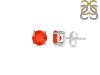 Red Onyx Stud Earring ROX-RDE-1353.
