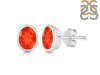 Red Onyx Stud Earring ROX-RDE-1370.