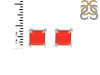 Red Onyx Stud Earring ROX-RDE-1373.