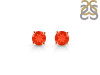 Red Onyx Stud Earring ROX-RDE-1435.