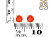 Red Onyx Stud Earring ROX-RDE-1435.
