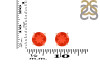 Red Onyx Stud Earring ROX-RDE-1436.