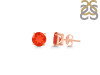 Red Onyx Stud Earring ROX-RDE-1436.