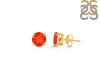 Red Onyx Stud Earring ROX-RDE-1436.