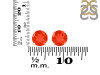 Red Onyx Stud Earring ROX-RDE-1437.