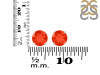 Red Onyx Stud Earring ROX-RDE-1437.