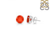 Red Onyx Stud Earring ROX-RDE-1437.