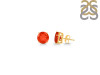Red Onyx Stud Earring ROX-RDE-1438.