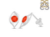 Red Onyx Stud Earring ROX-RDE-21.