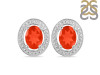 Red Onyx Stud Earring ROX-RDE-35.