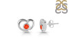 Red Onyx Stud Earring ROX-RDE-610.