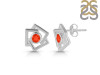 Red Onyx Stud Earring ROX-RDE-627.