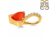 Red Onyx & White Topaz Pendant ROX-RDP-819.